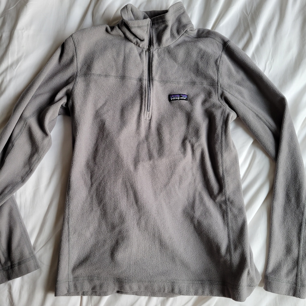 Patagonia micro D 1/4 zip fleece